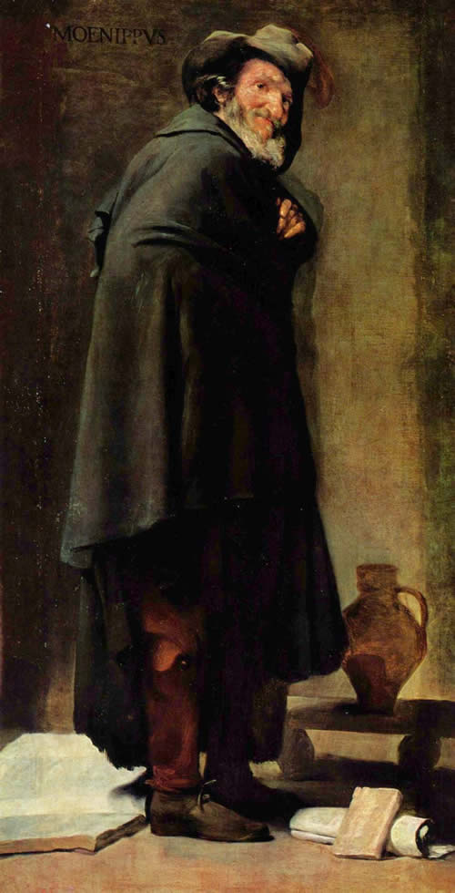 Диего Веласкес.  Диего Веласкес. Менипп. 1639-1641.