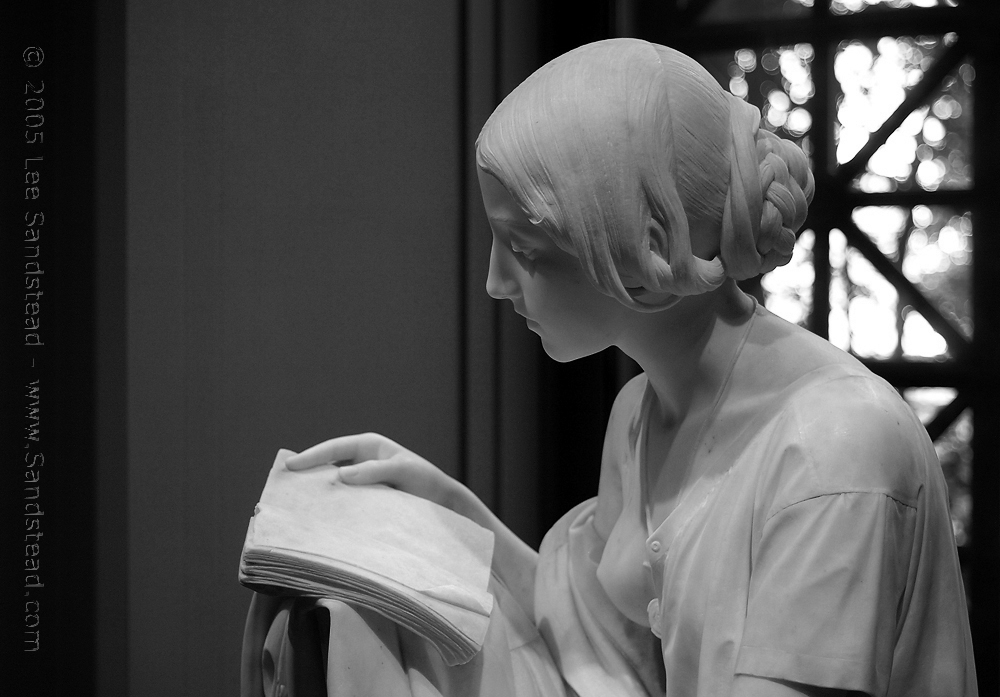Пьетро Маньи. Читающая девушка. 1861
