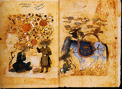 1290. Histoire de la conquete du monde  Tarikh-e Djahangocha-ye Djoveyni Bagdad,Irak