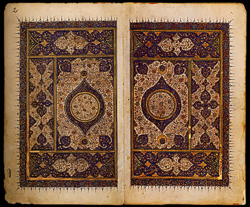 1469. Recueil de poemes de Khosrow, Hasan Dehlavi et Naser Bokhari  (Seh Divan)