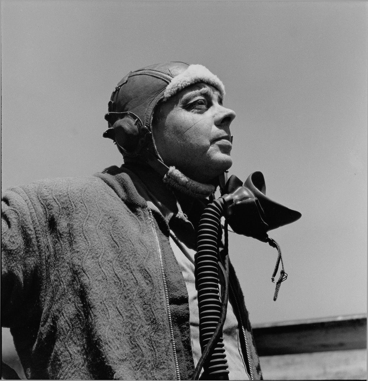 Antoine de Saint Exupery, 1944. Photo: John Phillips, ©The John and Annamaria Phillips Foundation